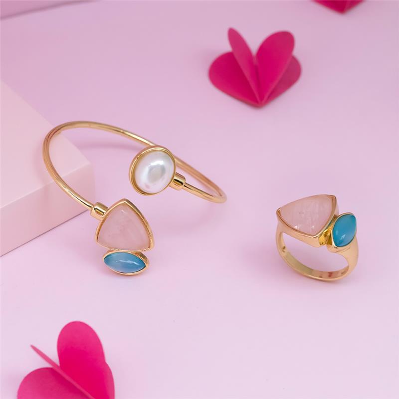 PULSEIRA FOLHEADO A OURO