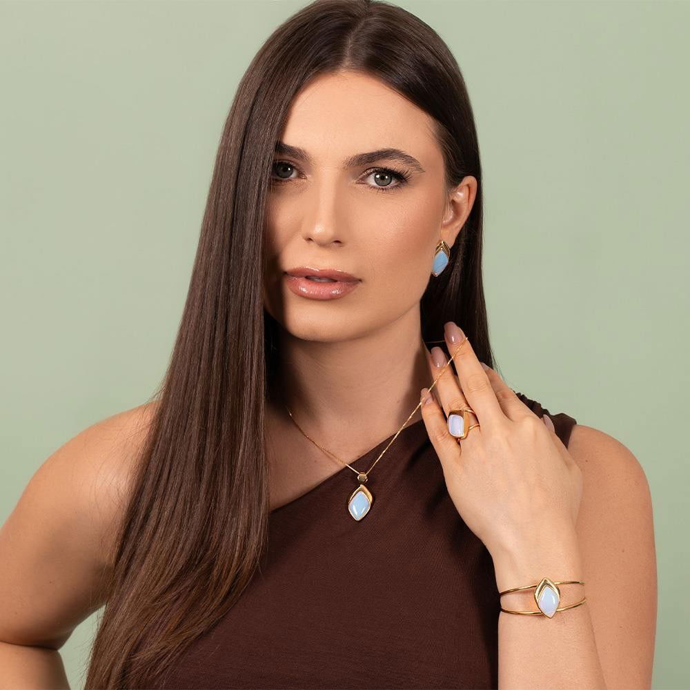 PULSEIRA FOLHEADO A OURO