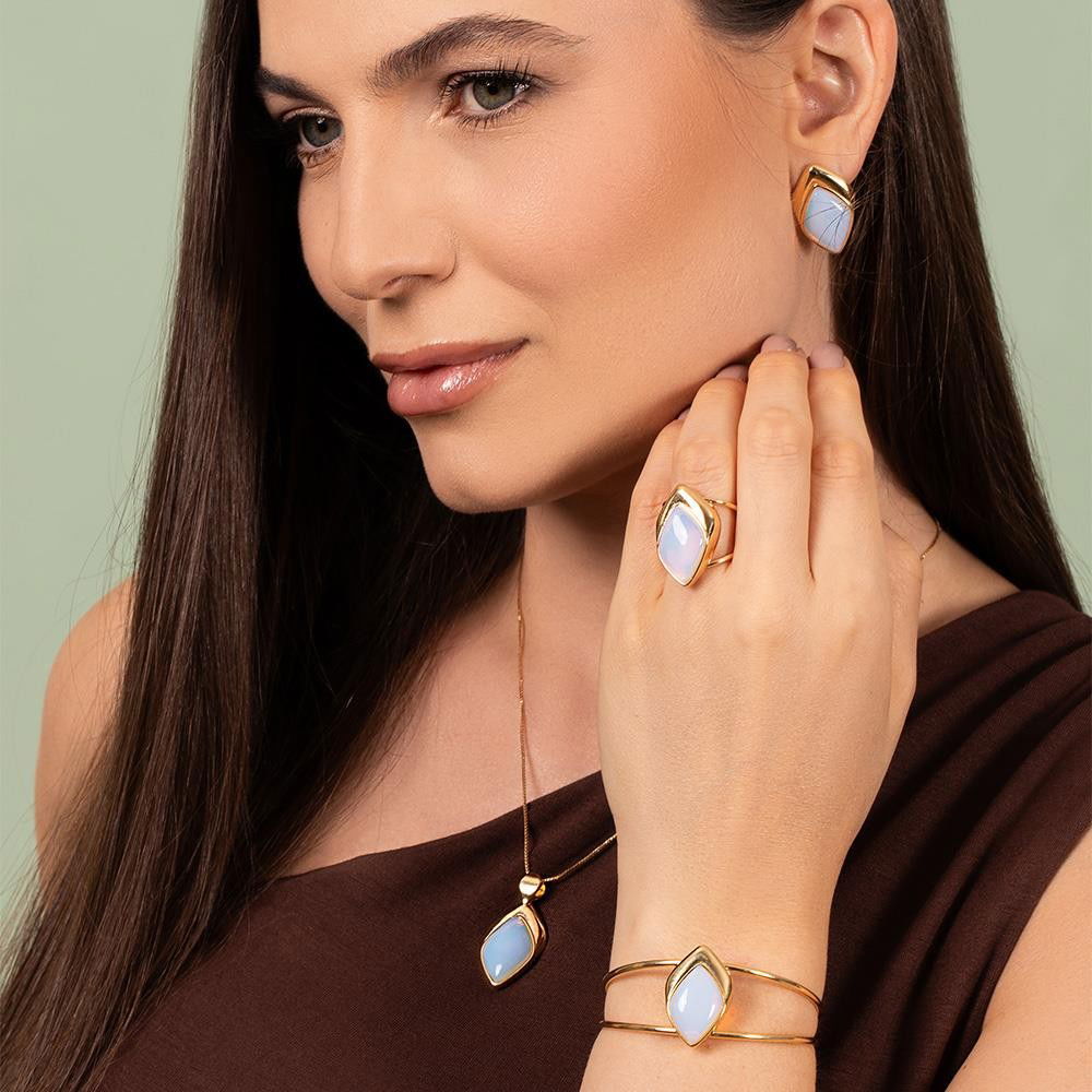 PULSEIRA FOLHEADO A OURO