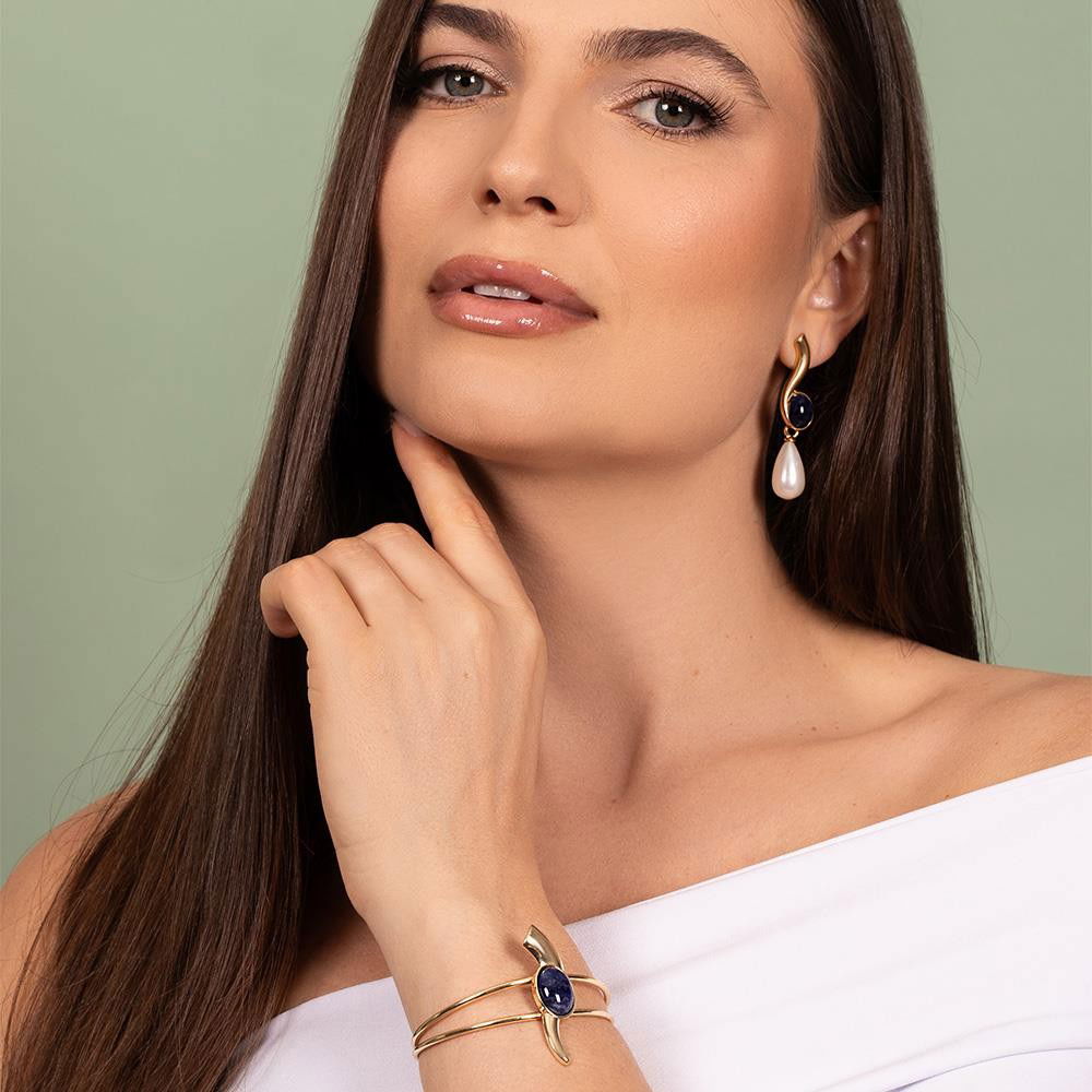 PULSEIRA FOLHEADO A OURO