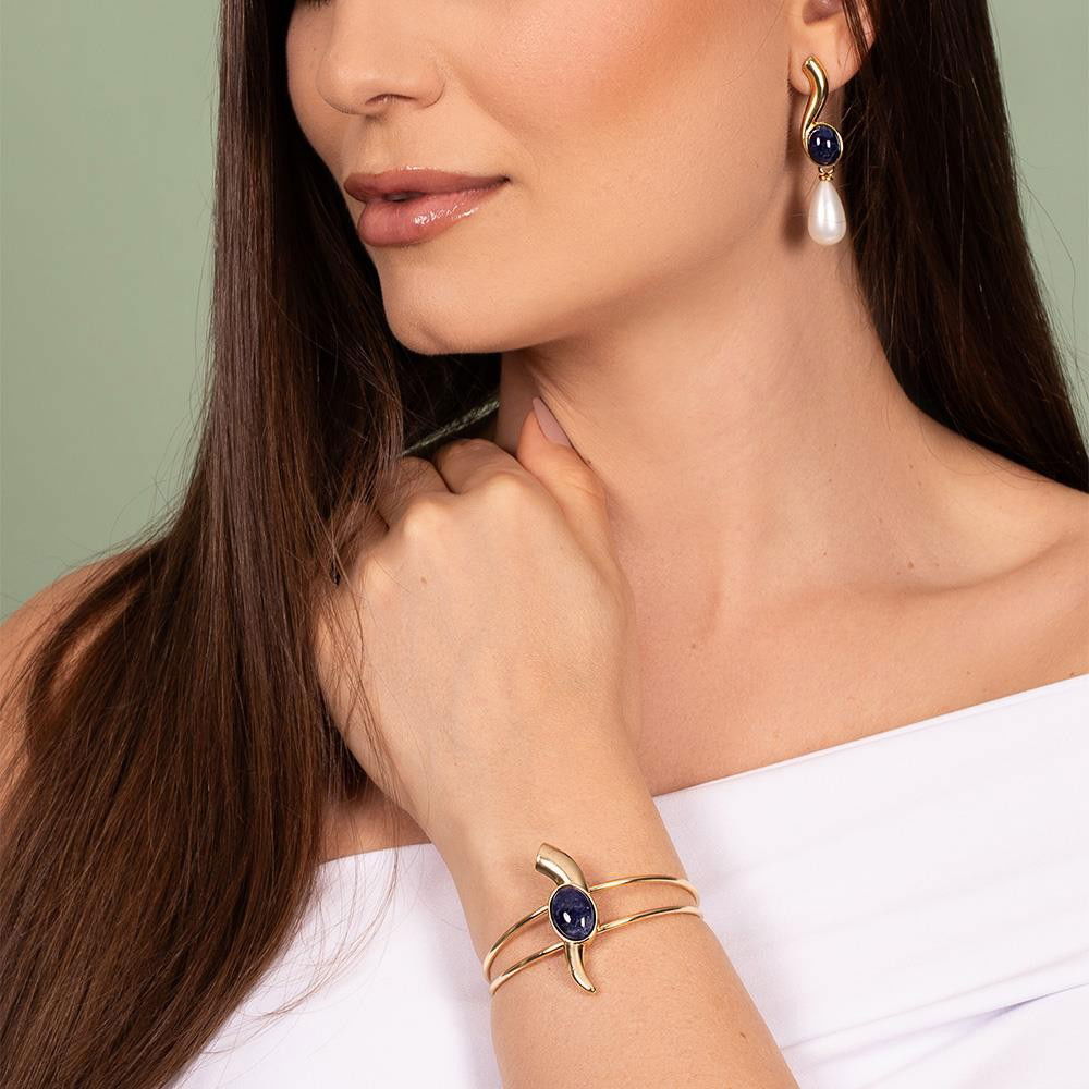 PULSEIRA FOLHEADO A OURO