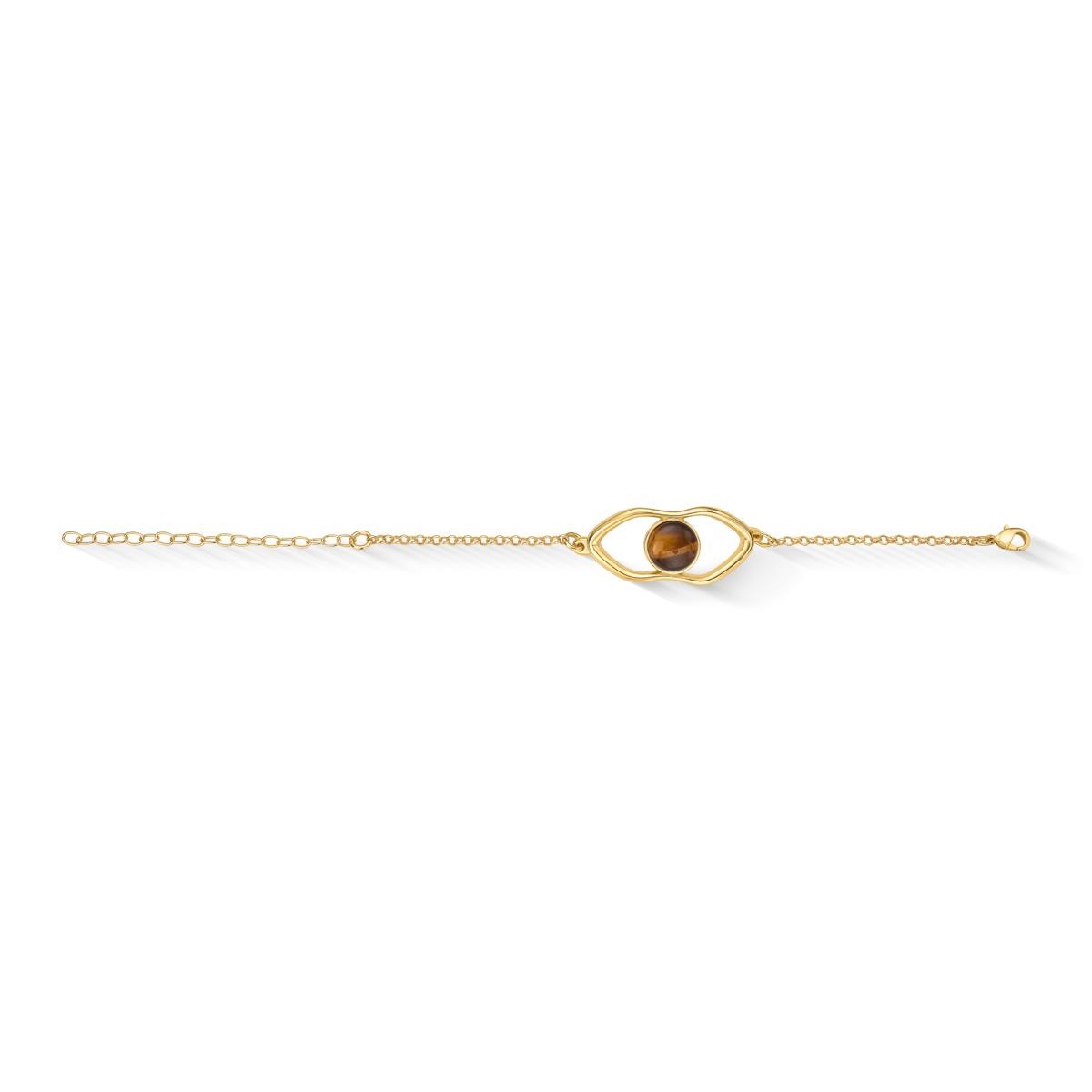 PULSEIRA FOLHEADO A OURO