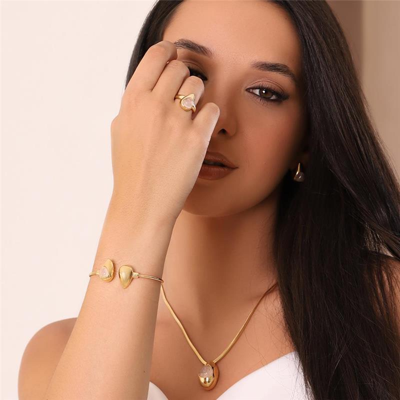 PULSEIRA FOLHEADO A OURO