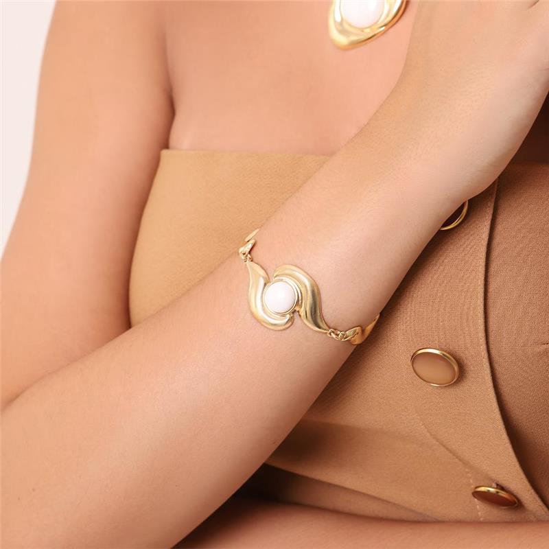 PULSEIRA FOLHEADO A OURO