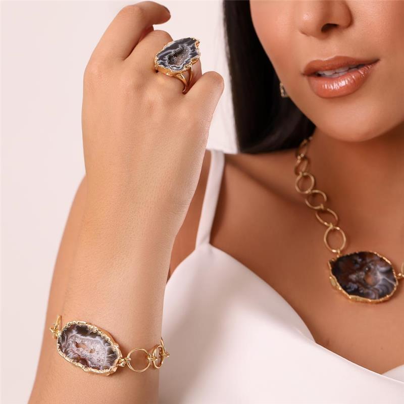 PULSEIRA FOLHEADO A OURO