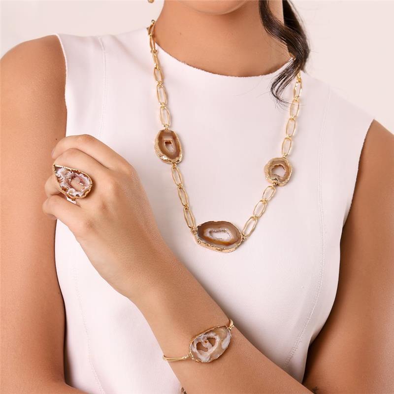 PULSEIRA FOLHEADO A OURO