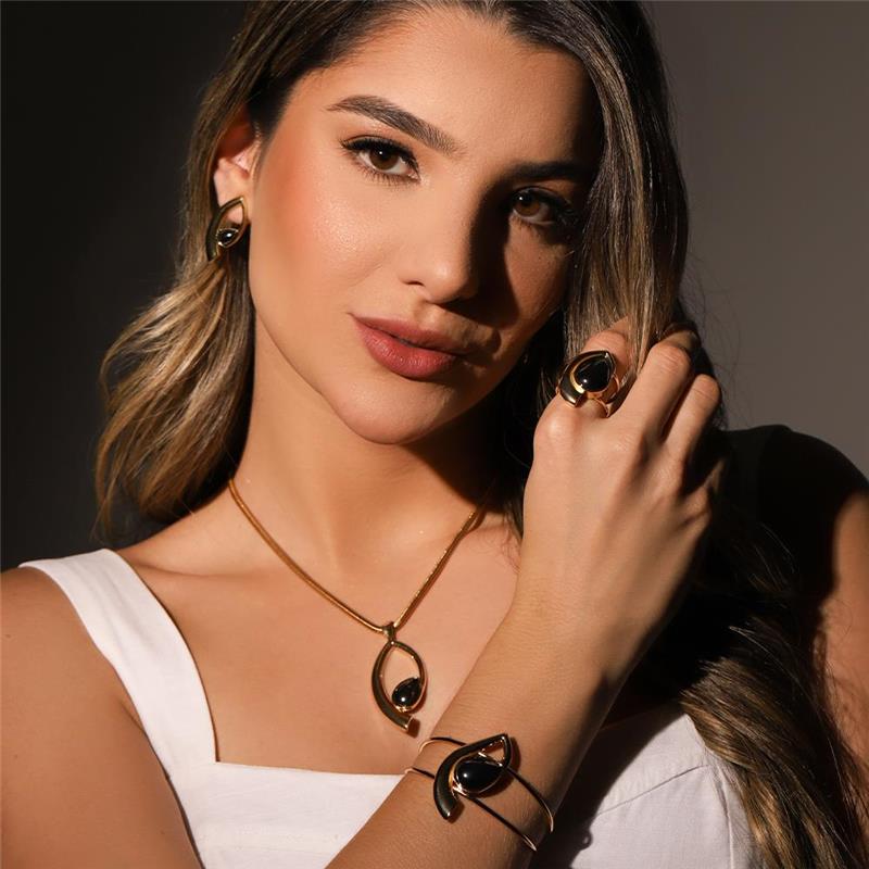 PULSEIRA FOLHEADO A OURO