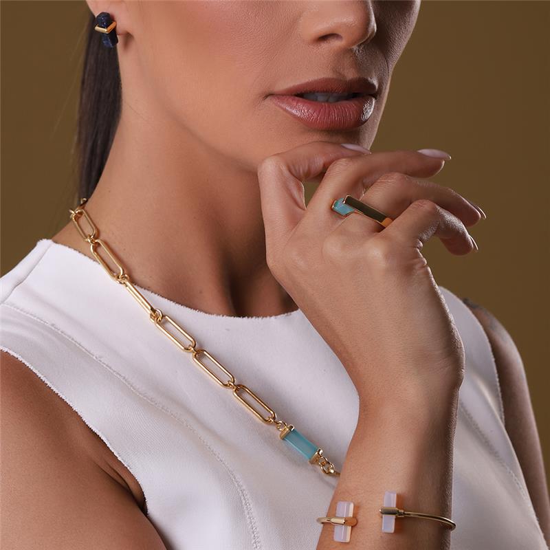 PULSEIRA FOLHEADO A OURO