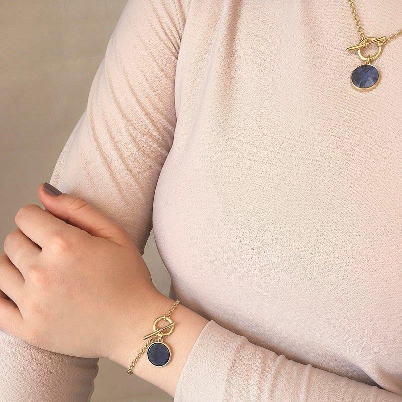 PULSEIRA FOLHEADO A OURO