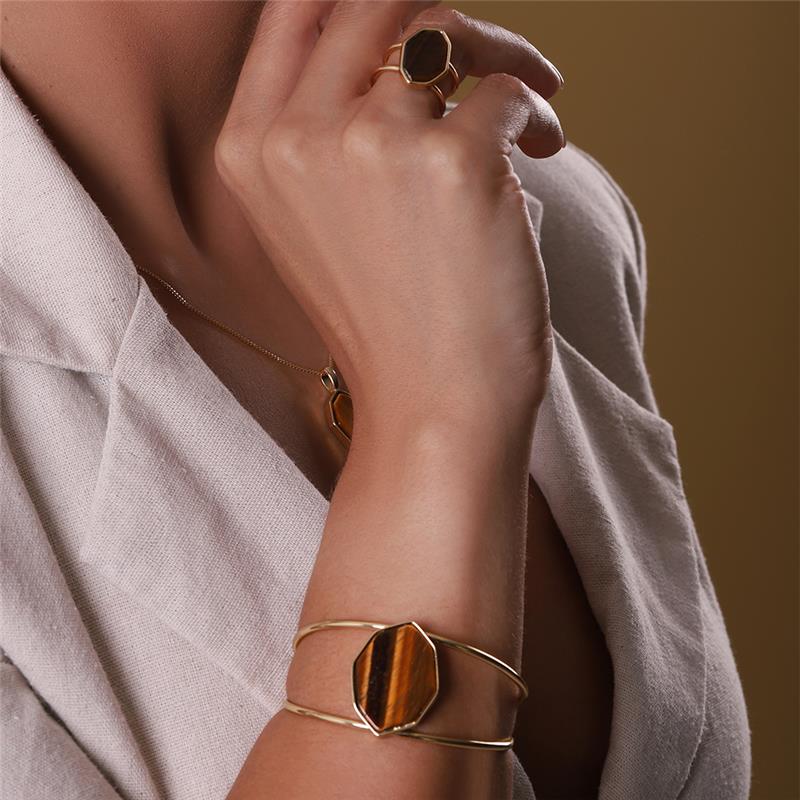 PULSEIRA FOLHEADO A OURO