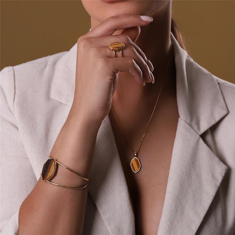 PULSEIRA FOLHEADO A OURO