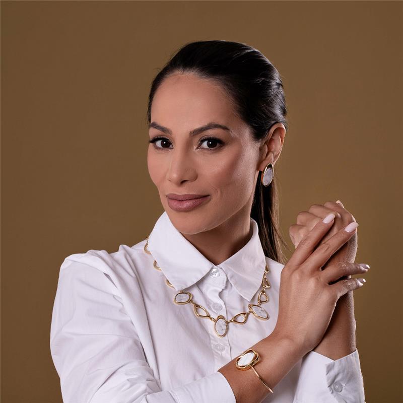 PULSEIRA FOLHEADO A OURO