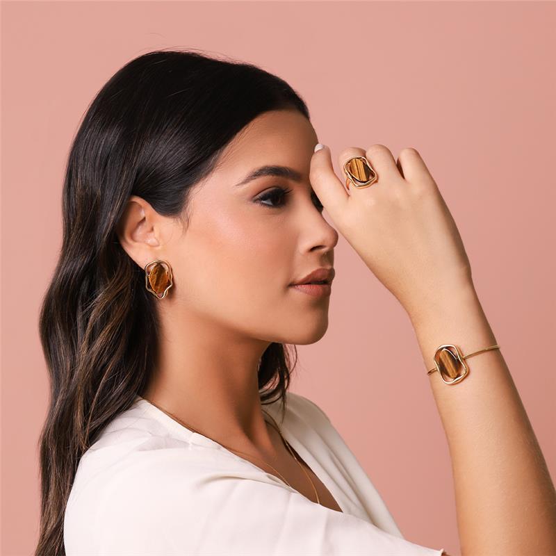 PULSEIRA FOLHEADO A OURO