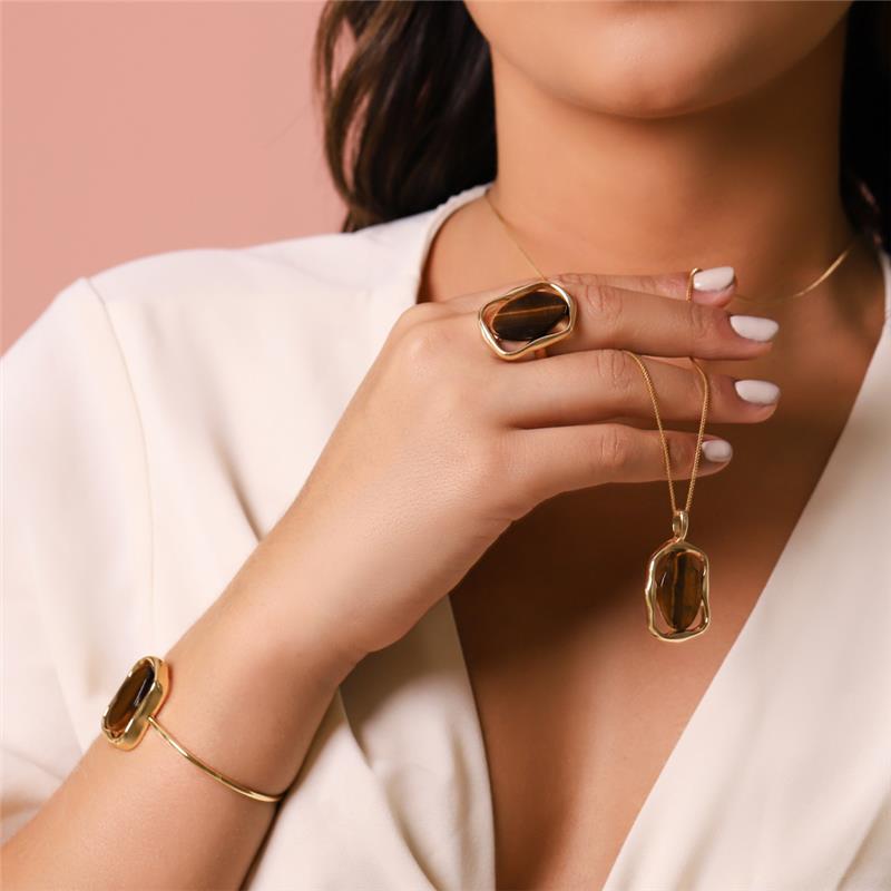 PULSEIRA FOLHEADO A OURO