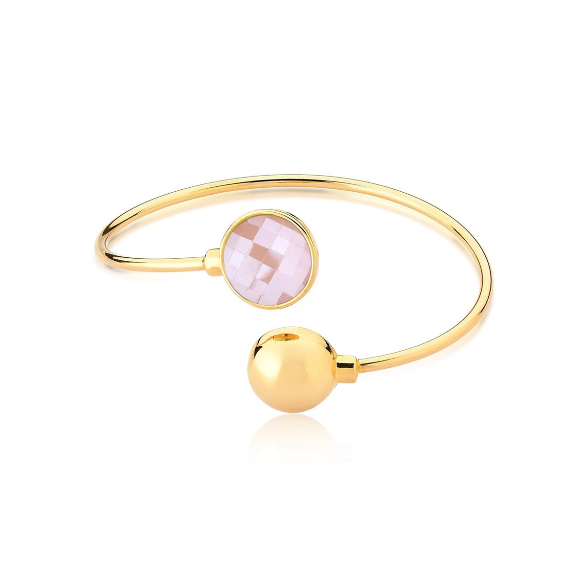 PULSEIRA FOLHEADO A OURO