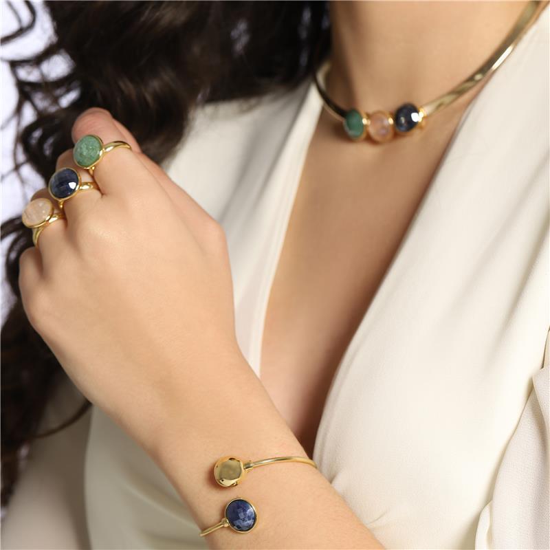 PULSEIRA FOLHEADO A OURO