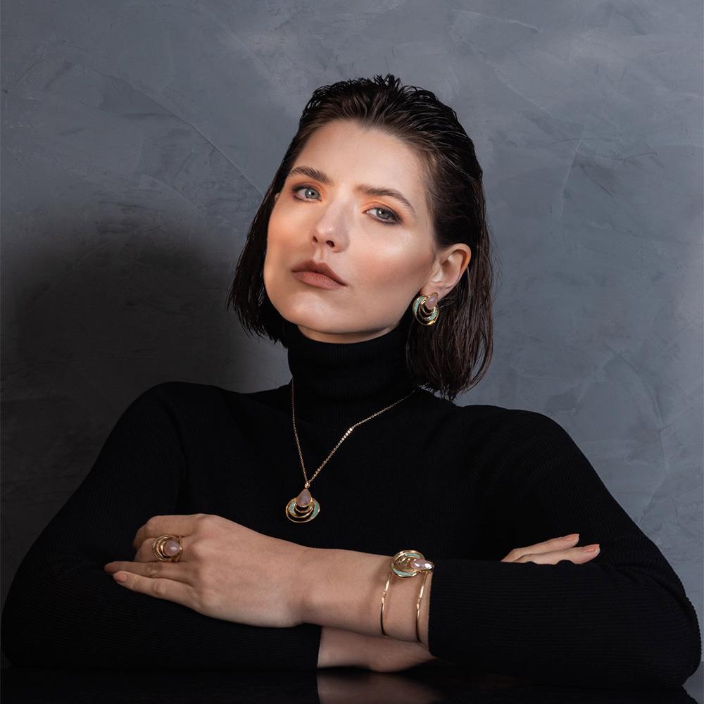 PULSEIRA FOLHEADO A OURO