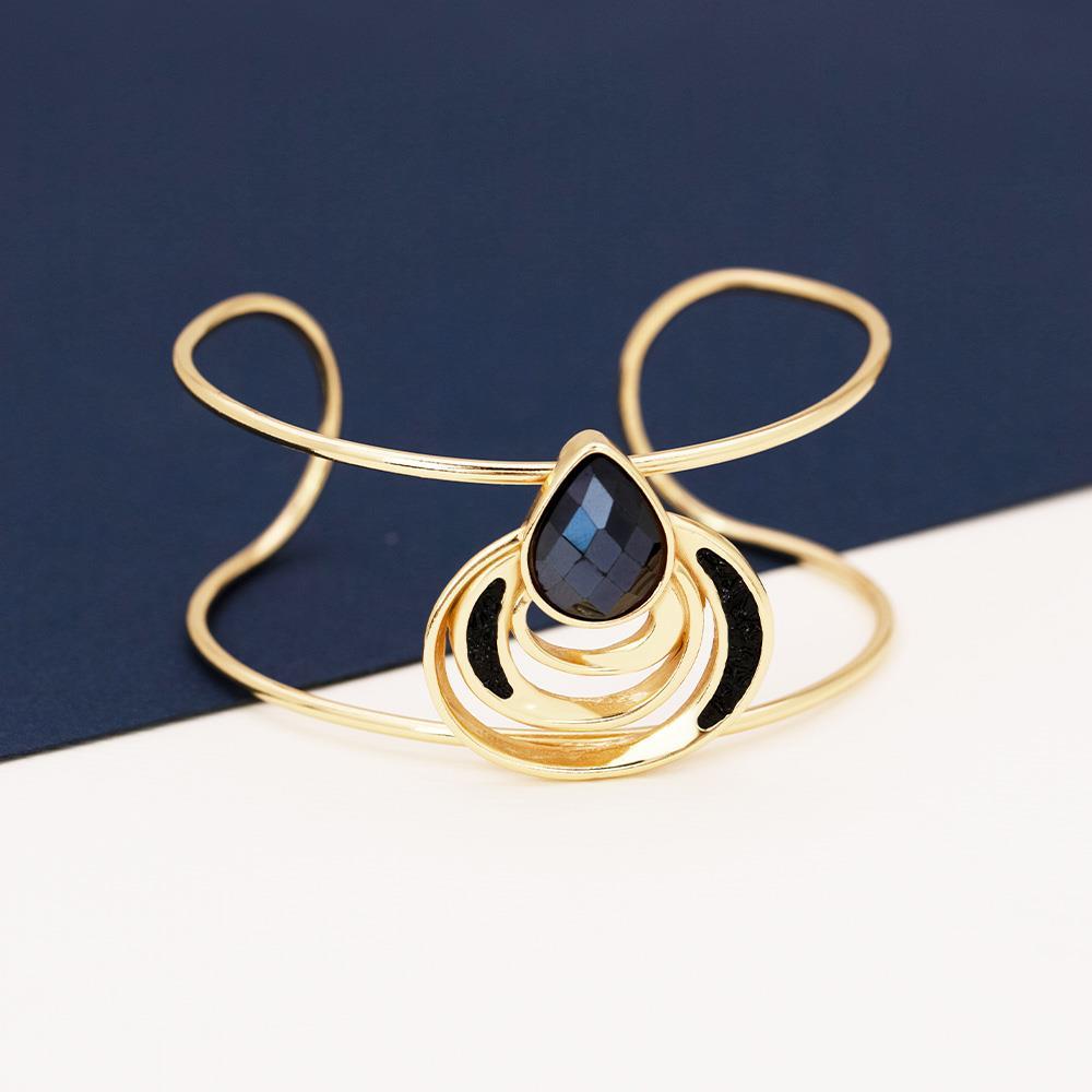 PULSEIRA FOLHEADO A OURO