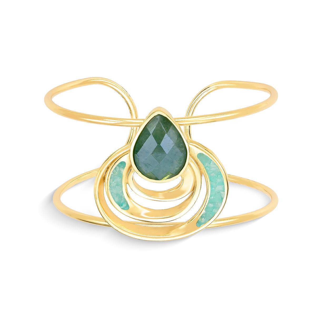 PULSEIRA FOLHEADO A OURO