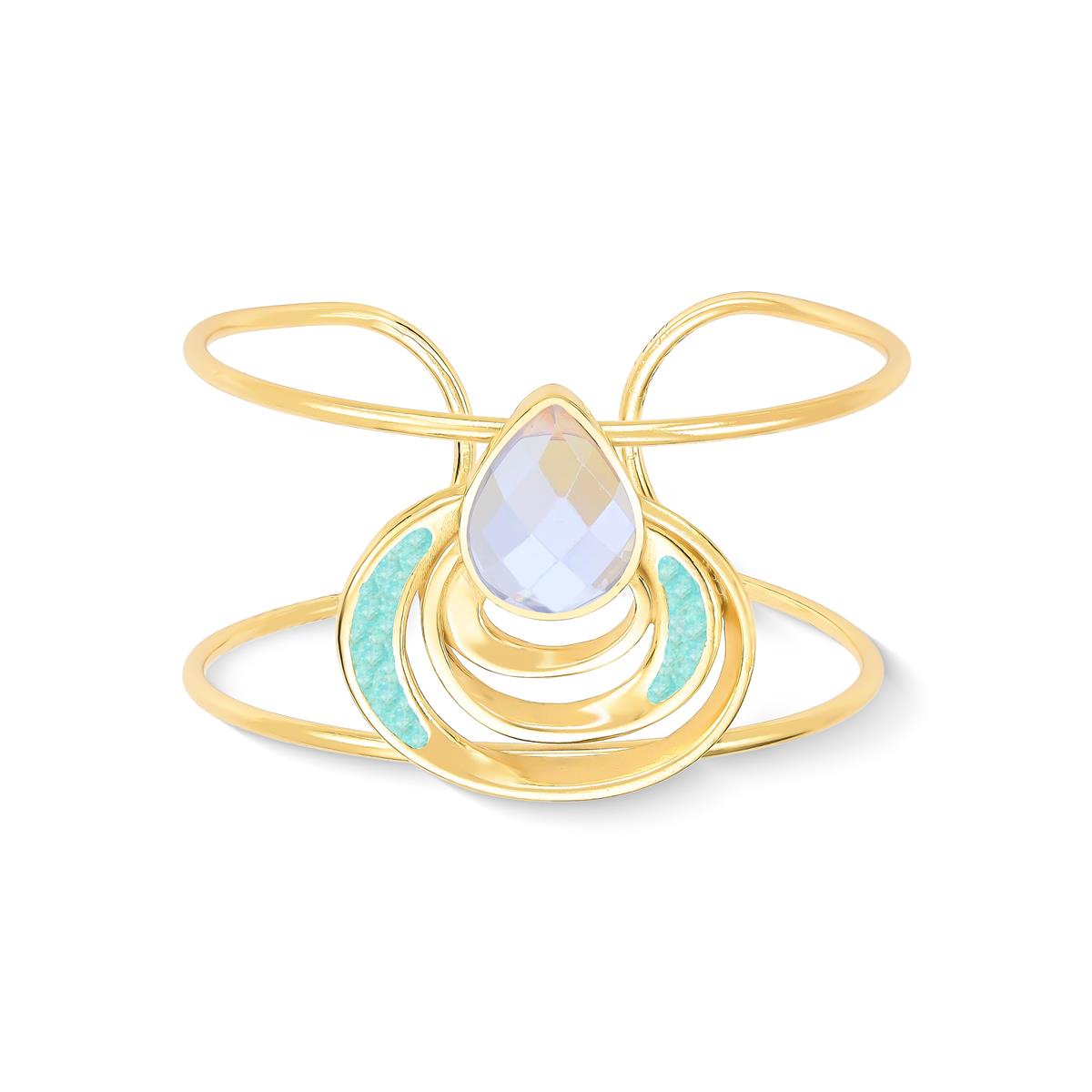 PULSEIRA FOLHEADO A OURO