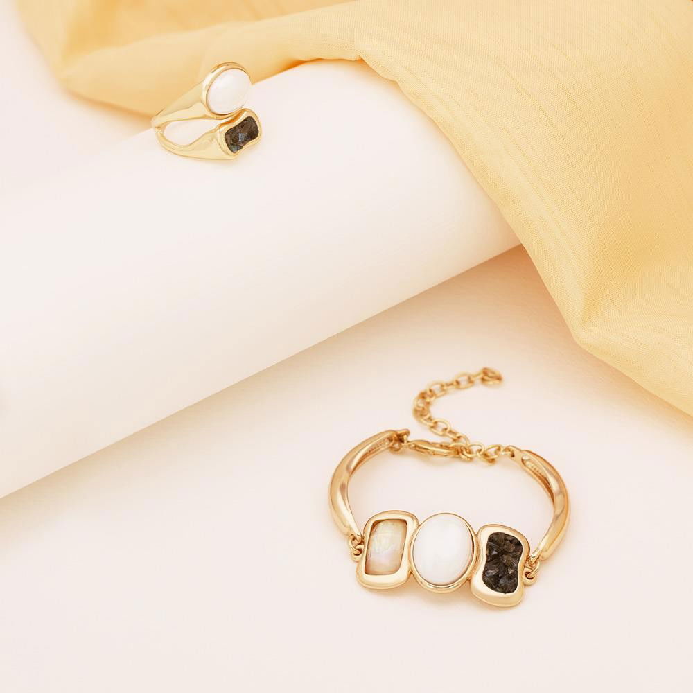 PULSEIRA FOLHEADO A OURO