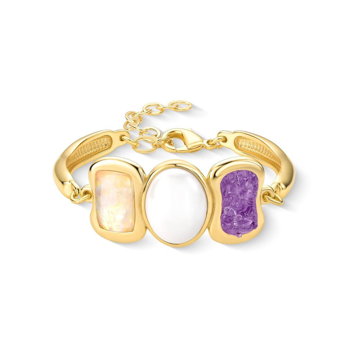 PULSEIRA FOLHEADO A OURO