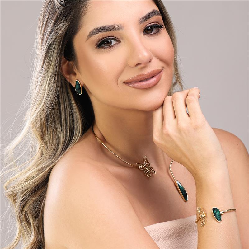 PULSEIRA FOLHEADO A OURO