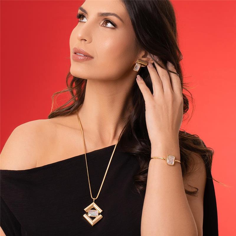 PULSEIRA FOLHEADO A OURO