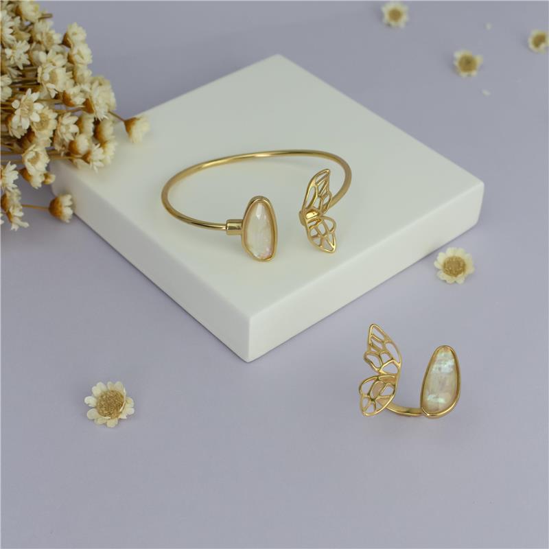 PULSEIRA FOLHEADO A OURO