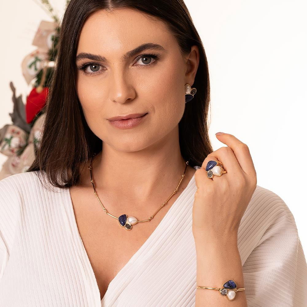 PULSEIRA FOLHEADO A OURO