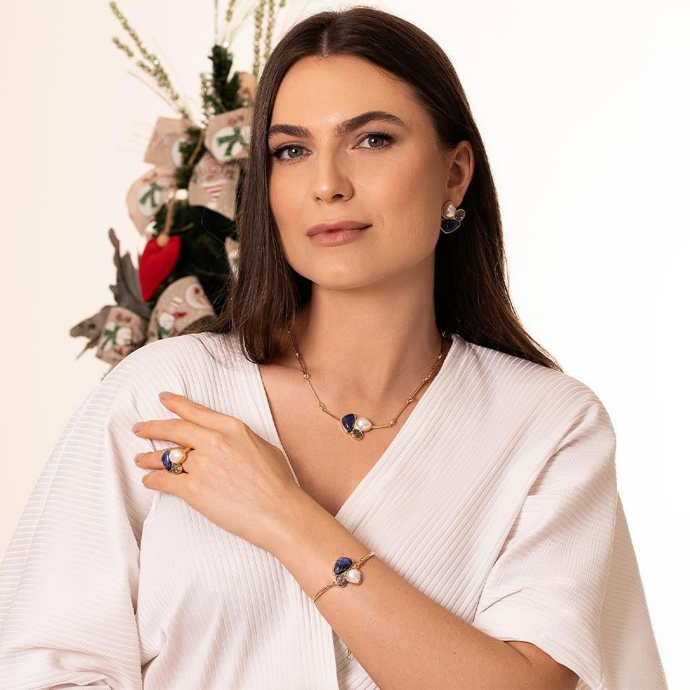 PULSEIRA FOLHEADO A OURO