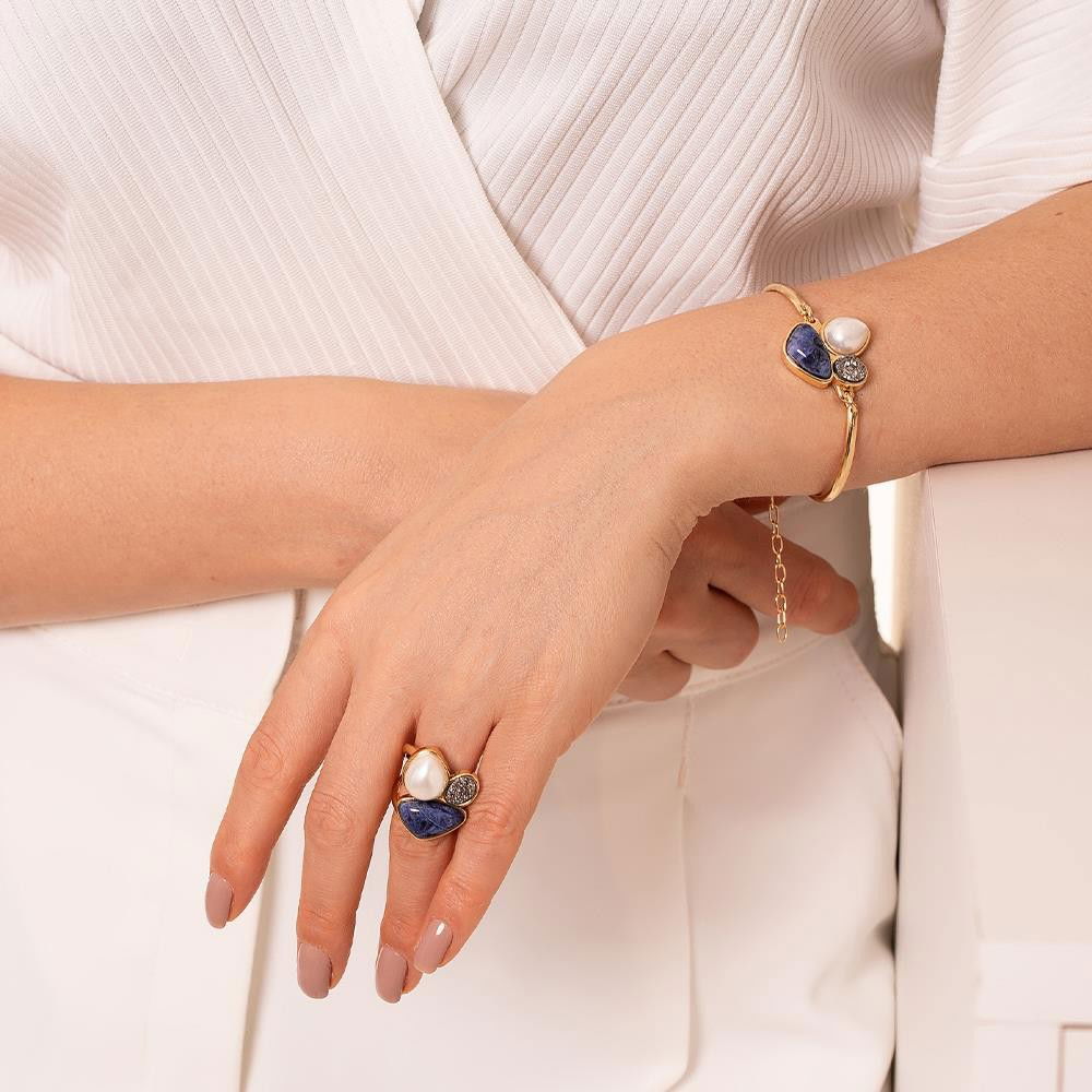 PULSEIRA FOLHEADO A OURO