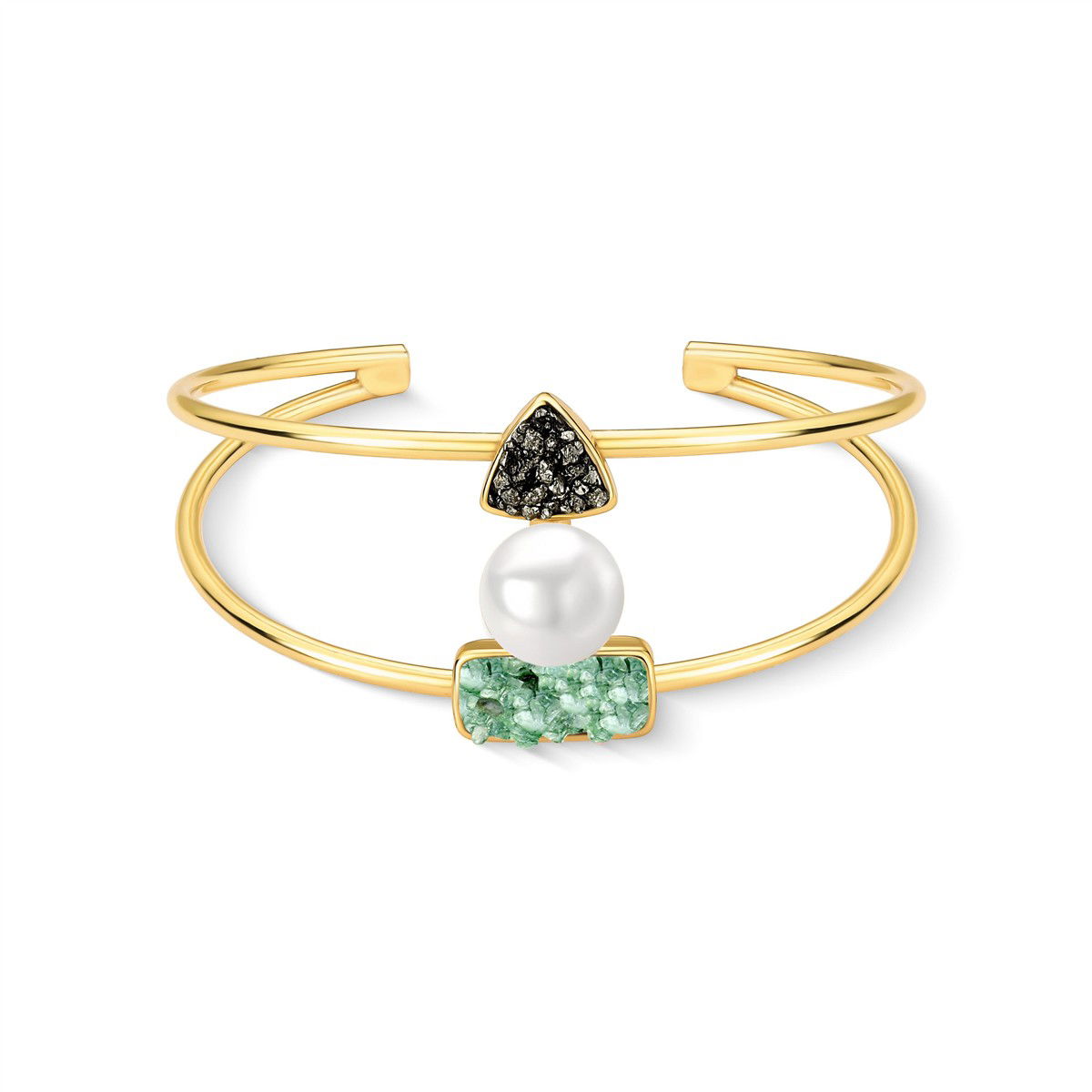 PULSEIRA FOLHEADO A OURO