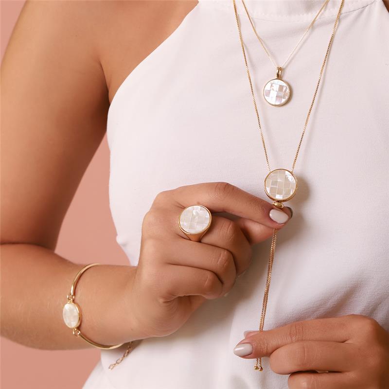 PULSEIRA FOLHEADO A OURO