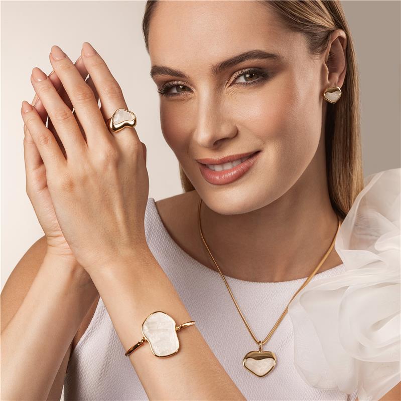 PULSEIRA FOLHEADO A OURO