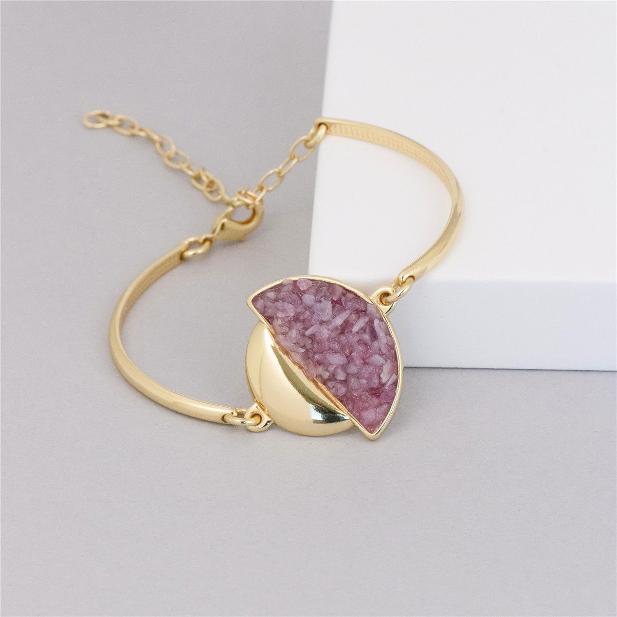 PULSEIRA FOLHEADO A OURO