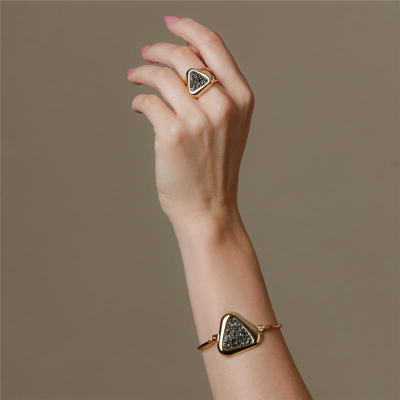 PULSEIRA FOLHEADO A OURO