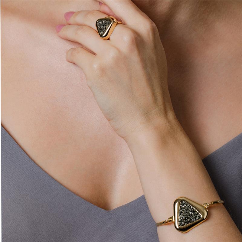 PULSEIRA FOLHEADO A OURO