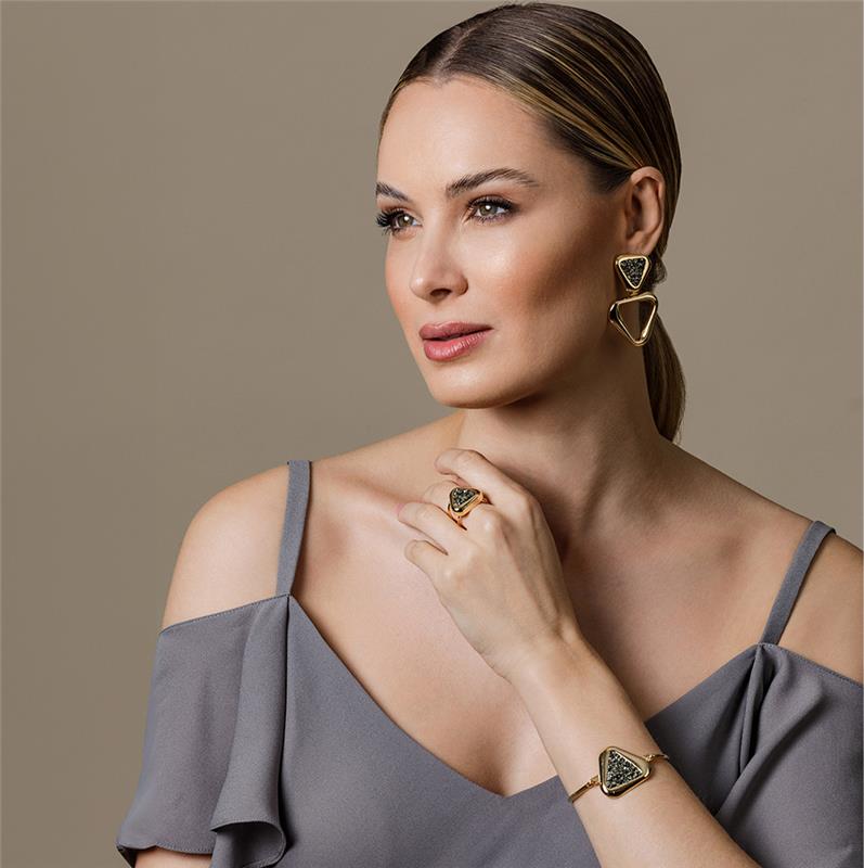 PULSEIRA FOLHEADO A OURO