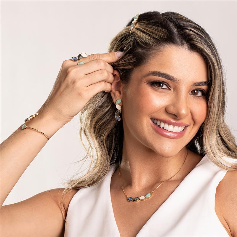 PULSEIRA FOLHEADO A OURO