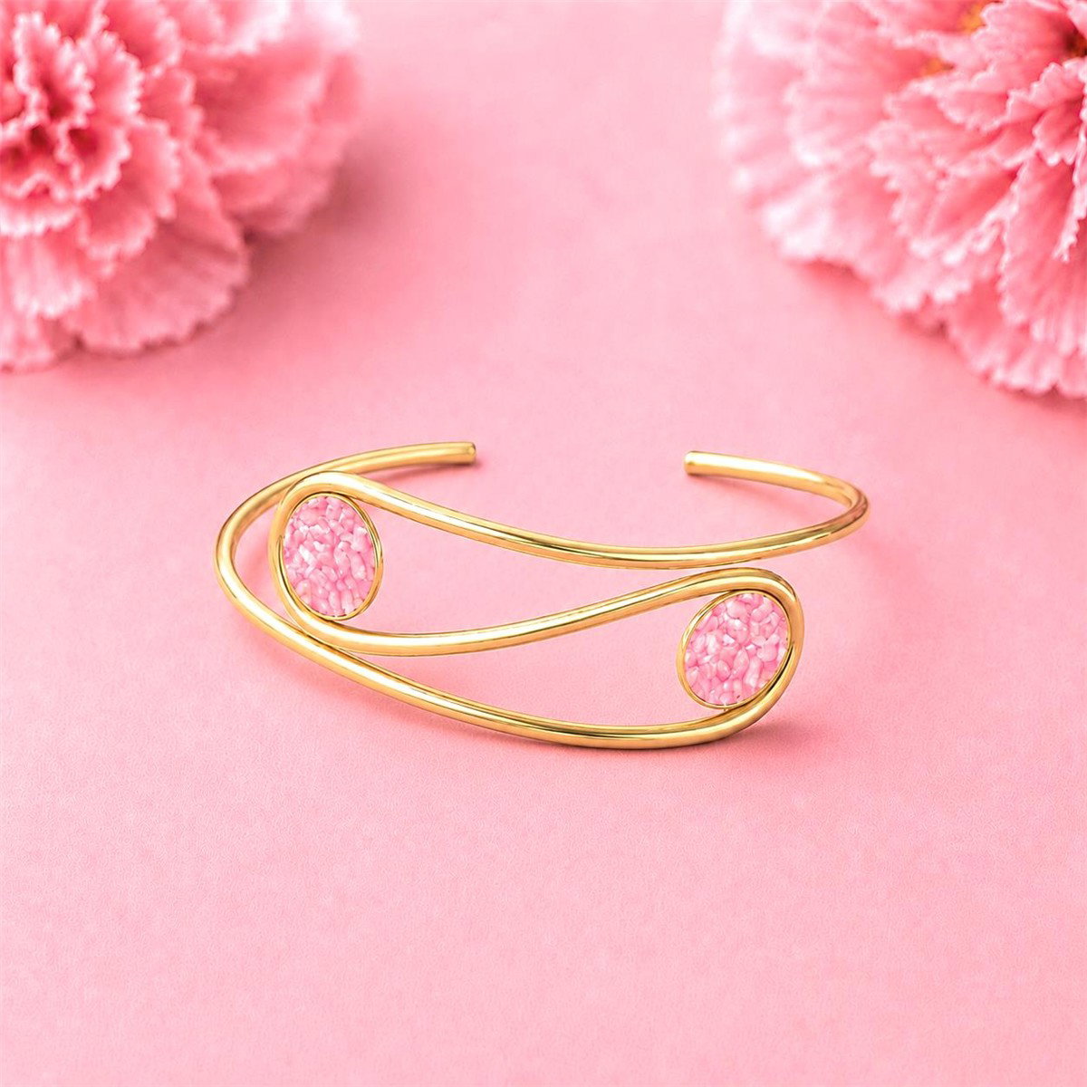 PULSEIRA FOLHEADO A OURO