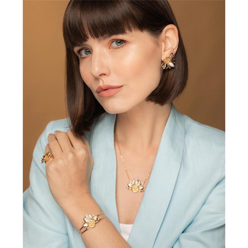 PULSEIRA FOLHEADO A OURO