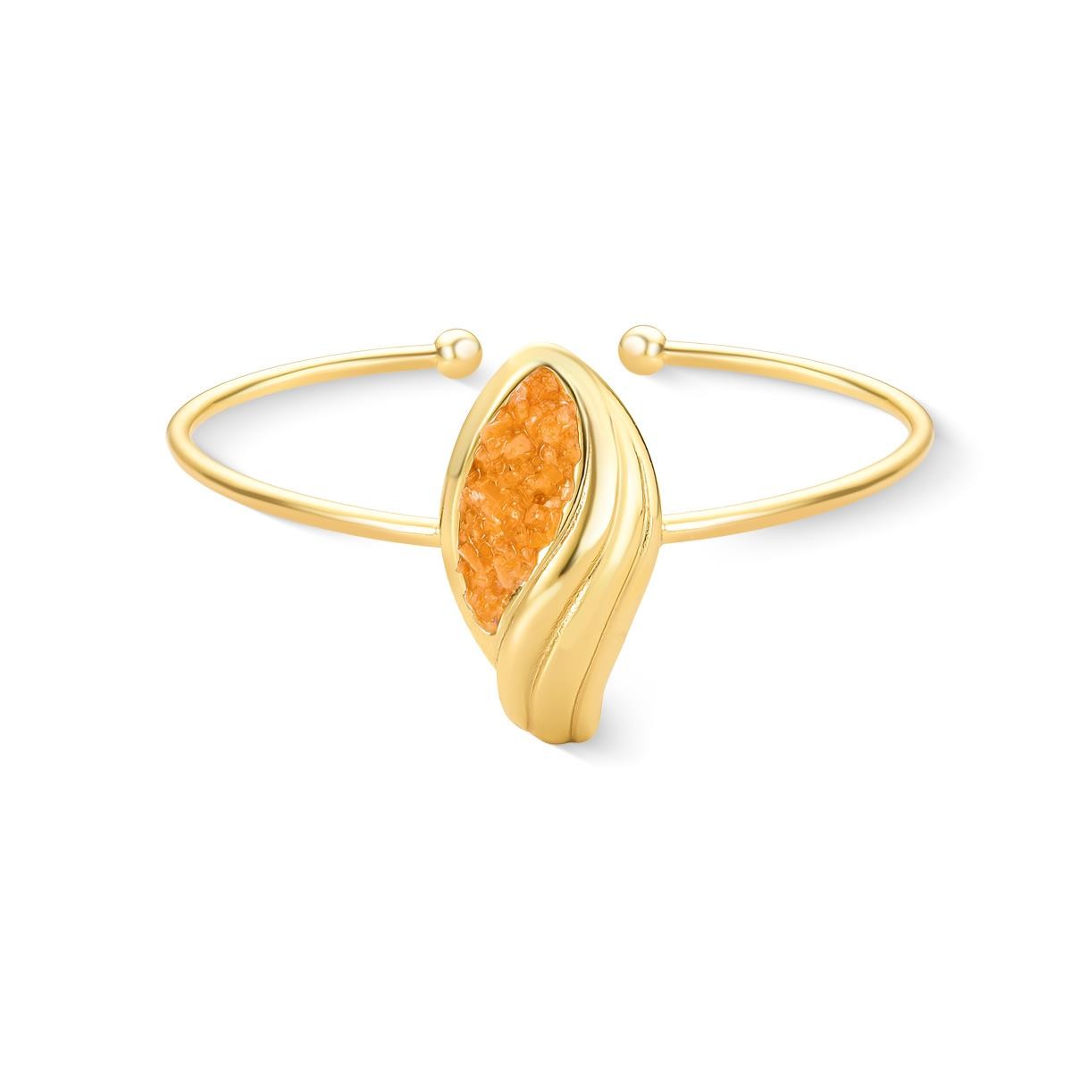 PULSEIRA FOLHEADO A OURO