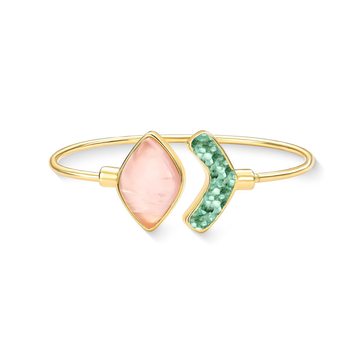 PULSEIRA FOLHEADO A OURO