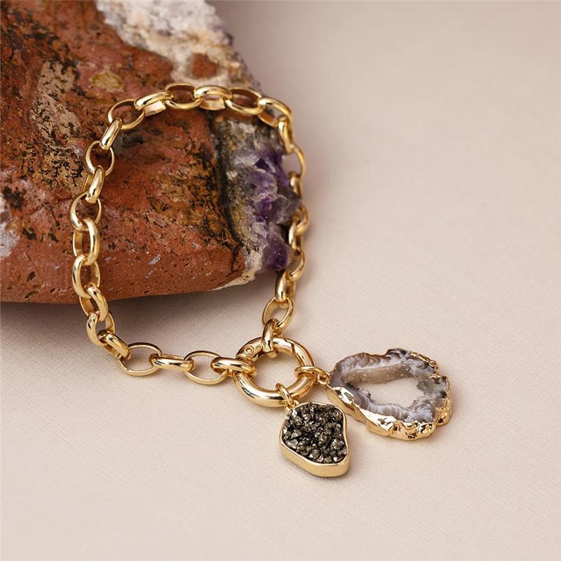 PULSEIRA FOLHEADO A OURO