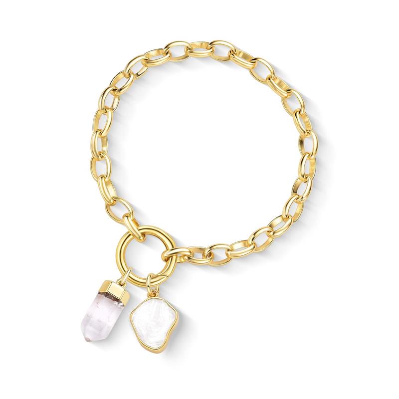 PULSEIRA FOLHEADO A OURO