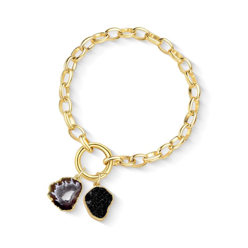 PULSEIRA FOLHEADO A OURO