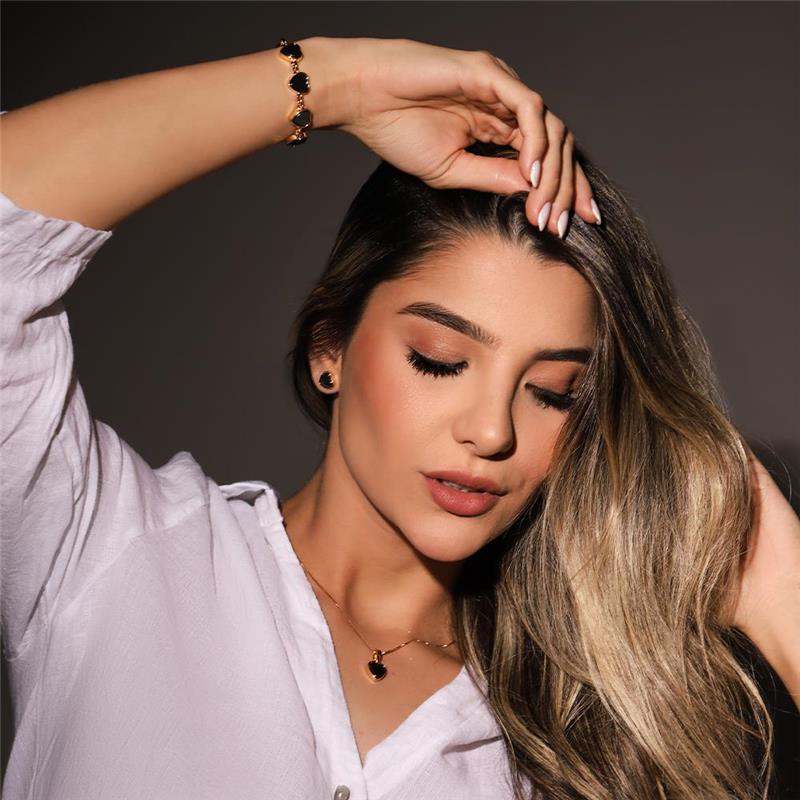 PULSEIRA FOLHEADO A OURO