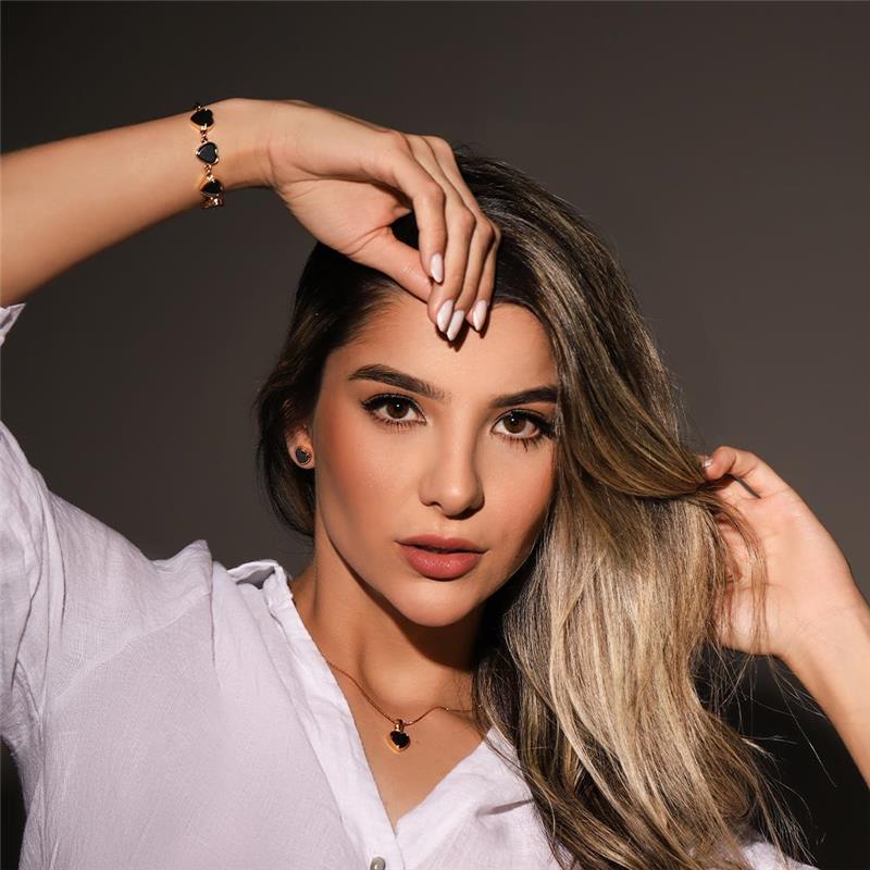 PULSEIRA FOLHEADO A OURO