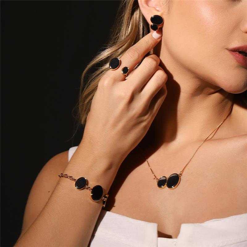 PULSEIRA FOLHEADO A OURO